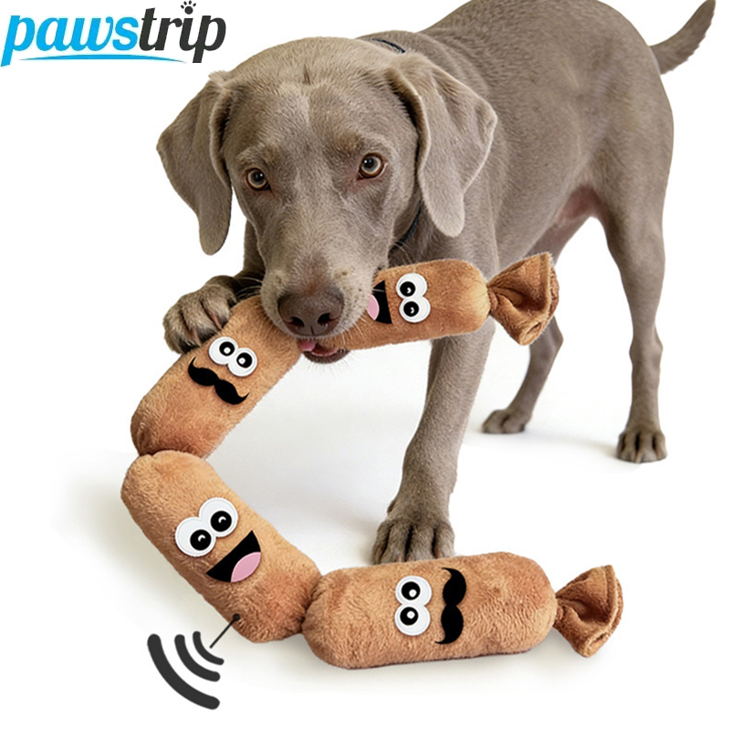 Indestructible Dog Chew Toy - Simulated Dog Sausage Toy Interactive Pet
