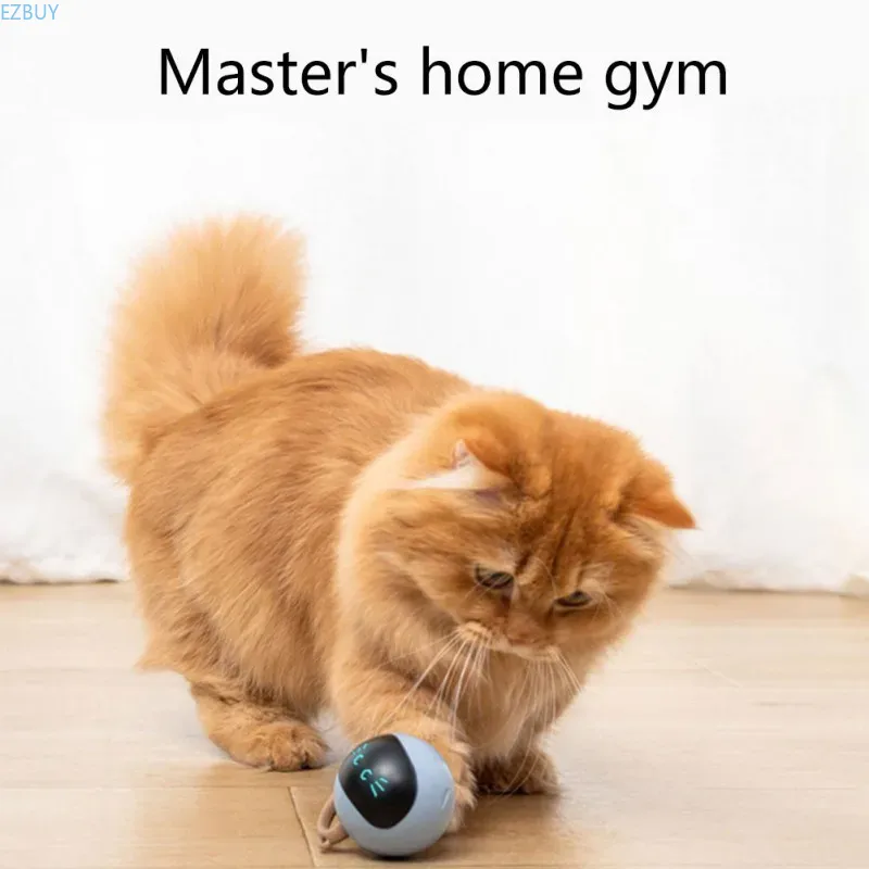 Automatic Moving Dog Ball - Interactive Cat Ball Toy USB Rechargeable