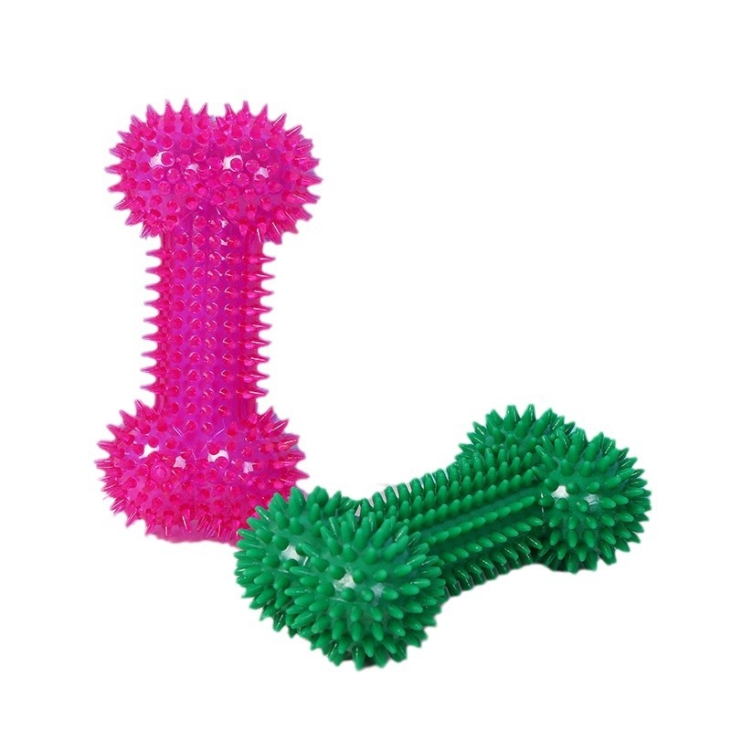 Pet Dog Chew Toy Bone-Shaped S - Interactive Squeaky Plush Dog Toy recension och pris