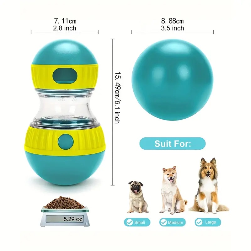 Interactive Dog Snack Dispense - Interactive Squeaky Plush Dog Toy recension och pris