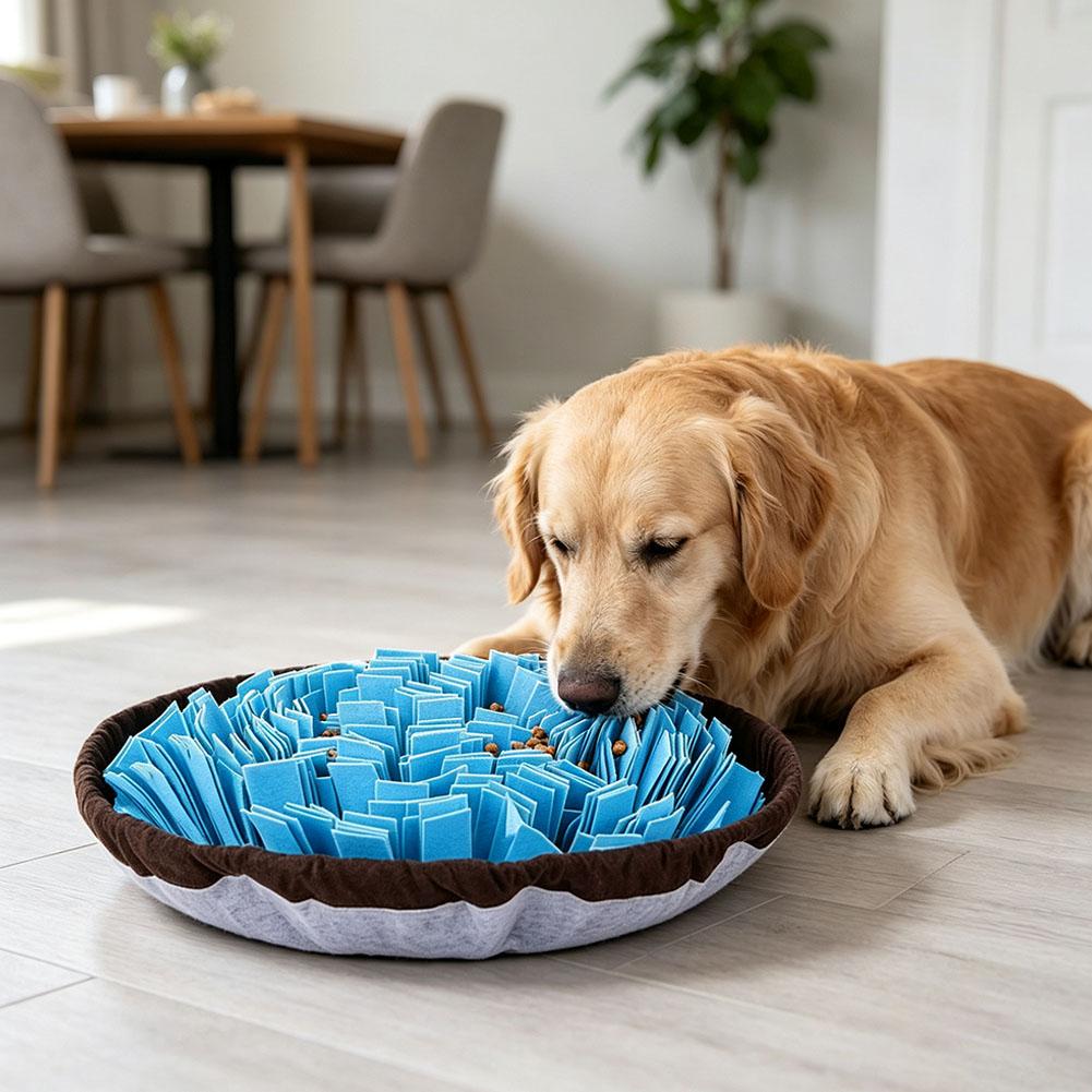 Dog Snuffle Mat Interactive Fe - Interactive Squeaky Plush Dog Toy recension och pris