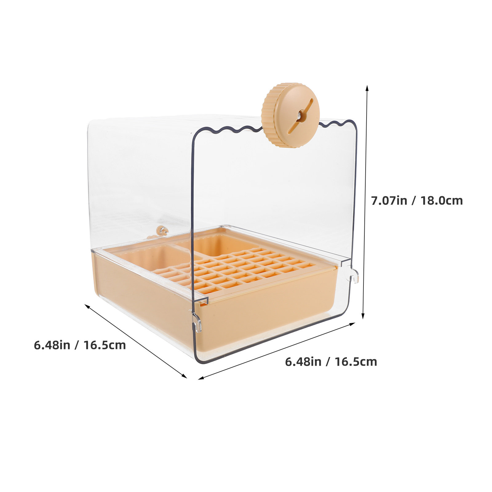Hanging Bird Bath Bowl Cage Pe - Pet Feeders recension och pris