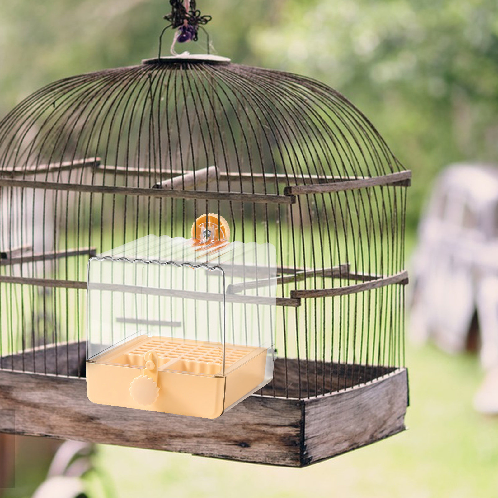 Hanging Bird Bath Bowl Cage Pe - Pet Feeders recension och pris