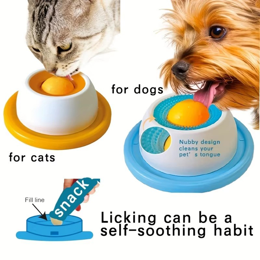 Interactive Dog Lick Toy Slow  - Dog Puzzle Feeder Toy recension och pris