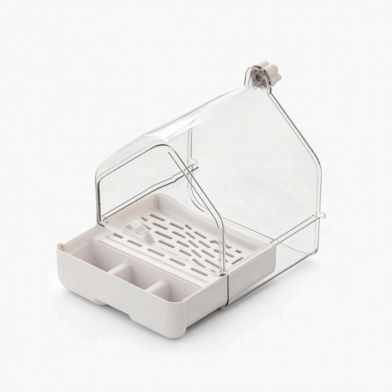 Bird Bath with Food Box Cage-M - Pet Feeders recension och pris