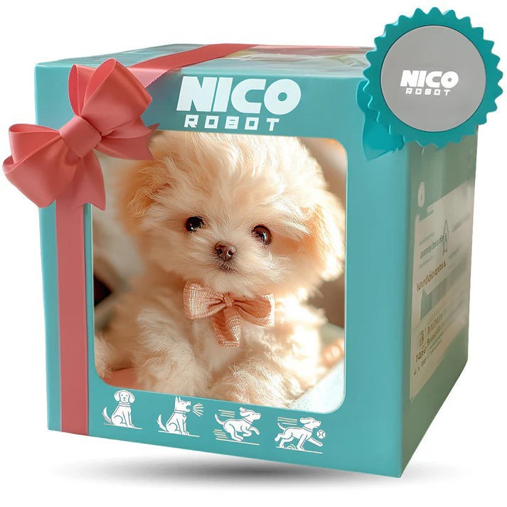 Nico Robot Plush Electronic Pe - Interactive Squeaky Plush Dog Toy recension och pris