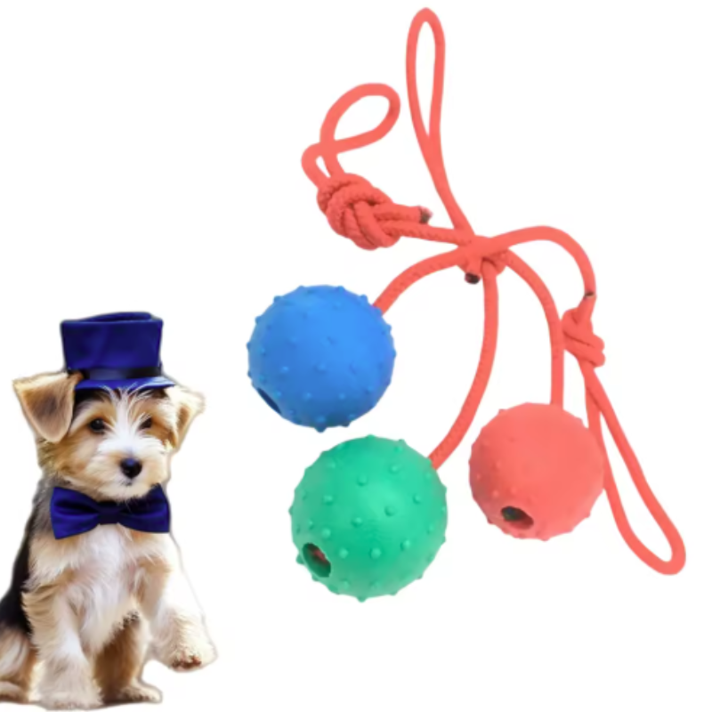 Indestructible Dog Ball with R - Indestructible Dog Chew Toy recension och pris